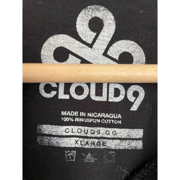 Men's Black Cloud9 T-shirt Size XL - Picture 4 of 4